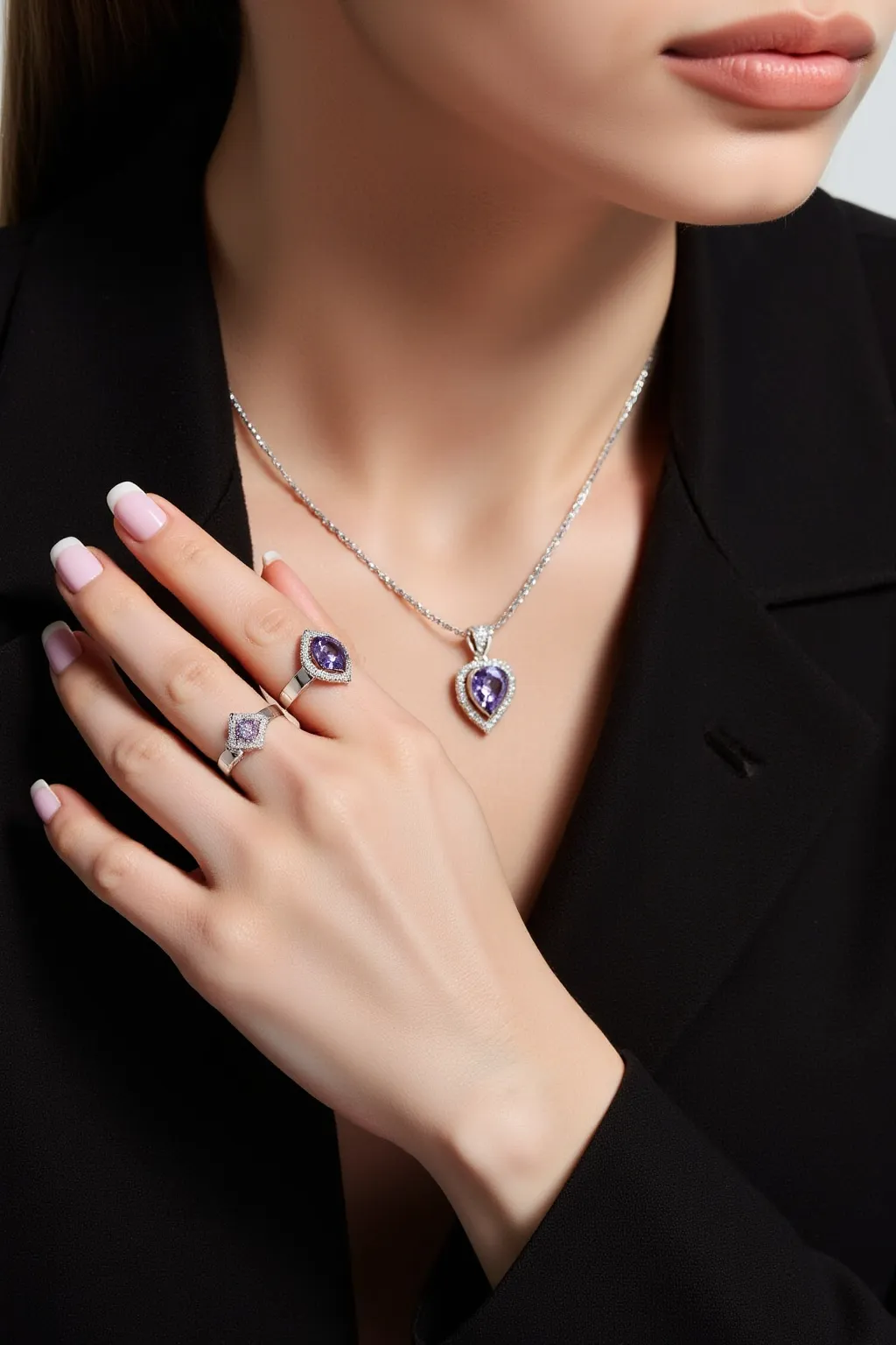 Sterling Silver Drop Pendant