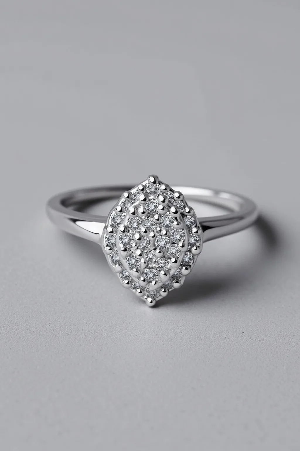 Cluster Silver Ring